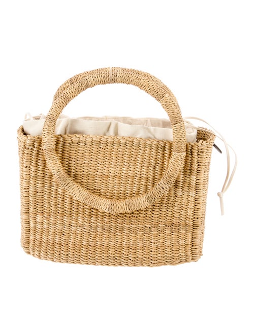 Muun Raffia Top Handle Bag