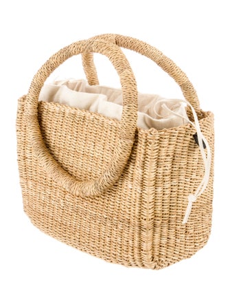 Muun Raffia Top Handle Bag