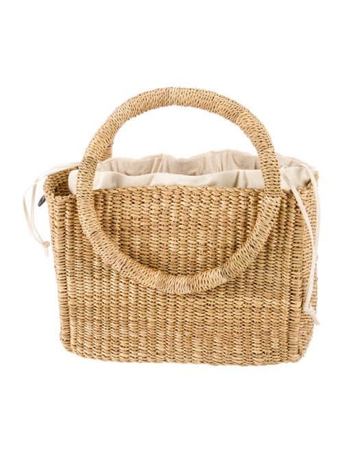 Muun Raffia Top Handle Bag
