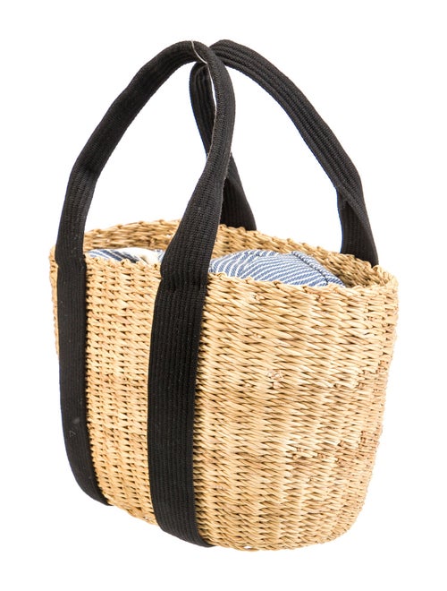 Muun Raffia Top Handle Bag