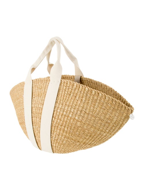 Muun Raffia Top Handle Bag