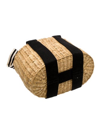 Muun Straw Bucket Bag