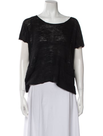 Marvielab Tops Scoop Neck Short Sleeve T-Shirt S