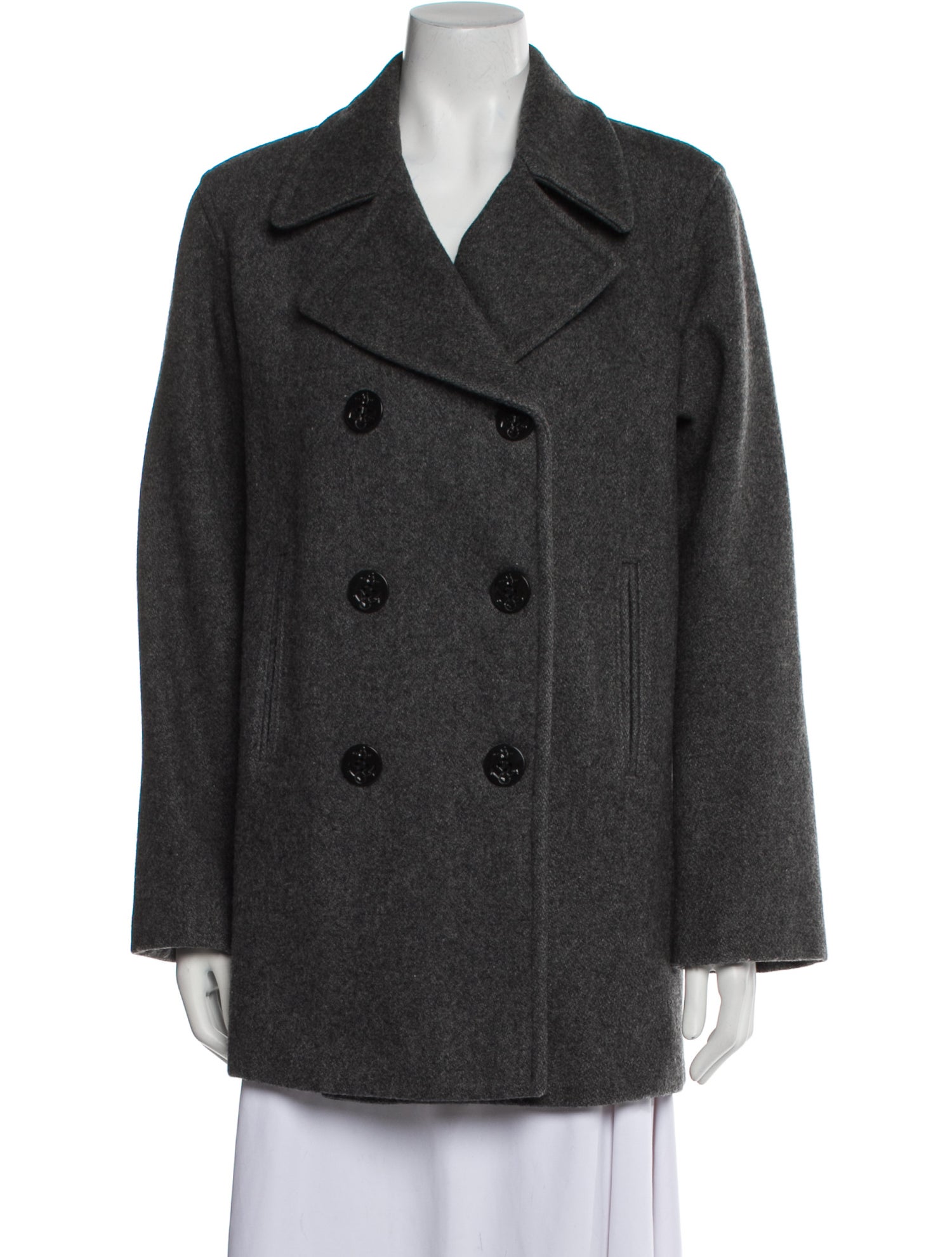 Marvin Richards Wool Peacoat
