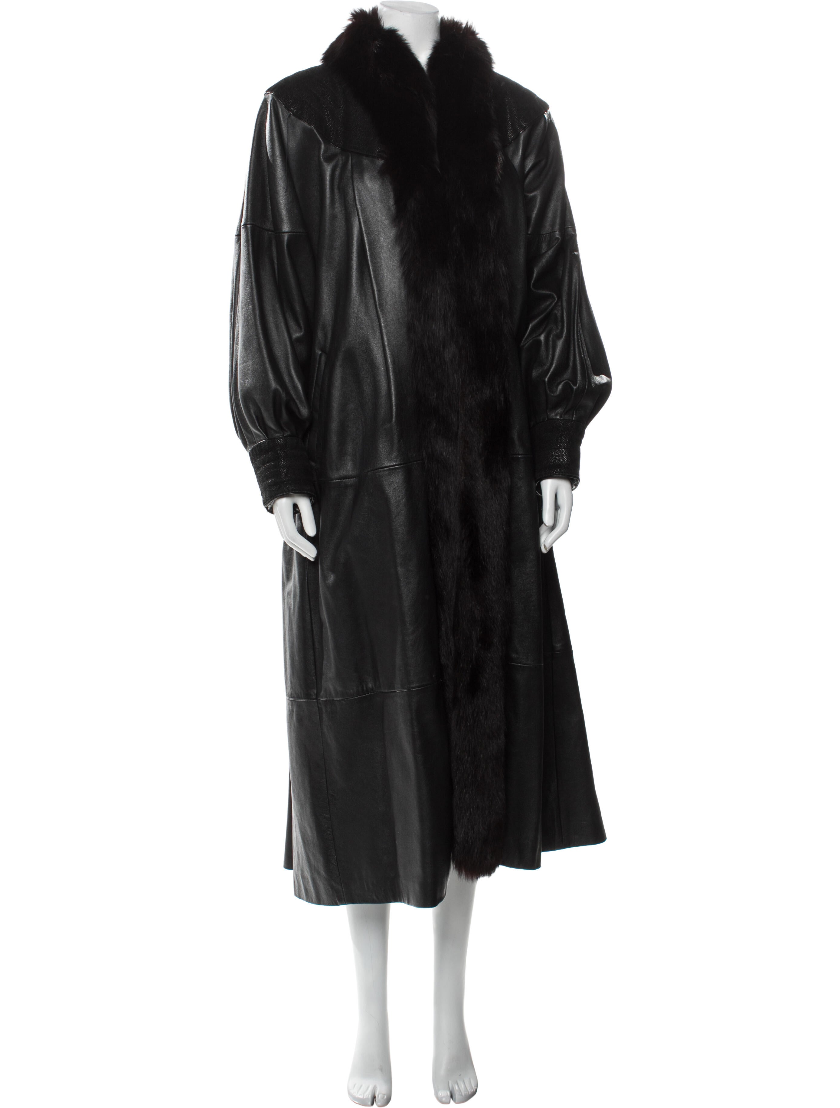 Marvin Richards Vintage Faux Fur Coat
