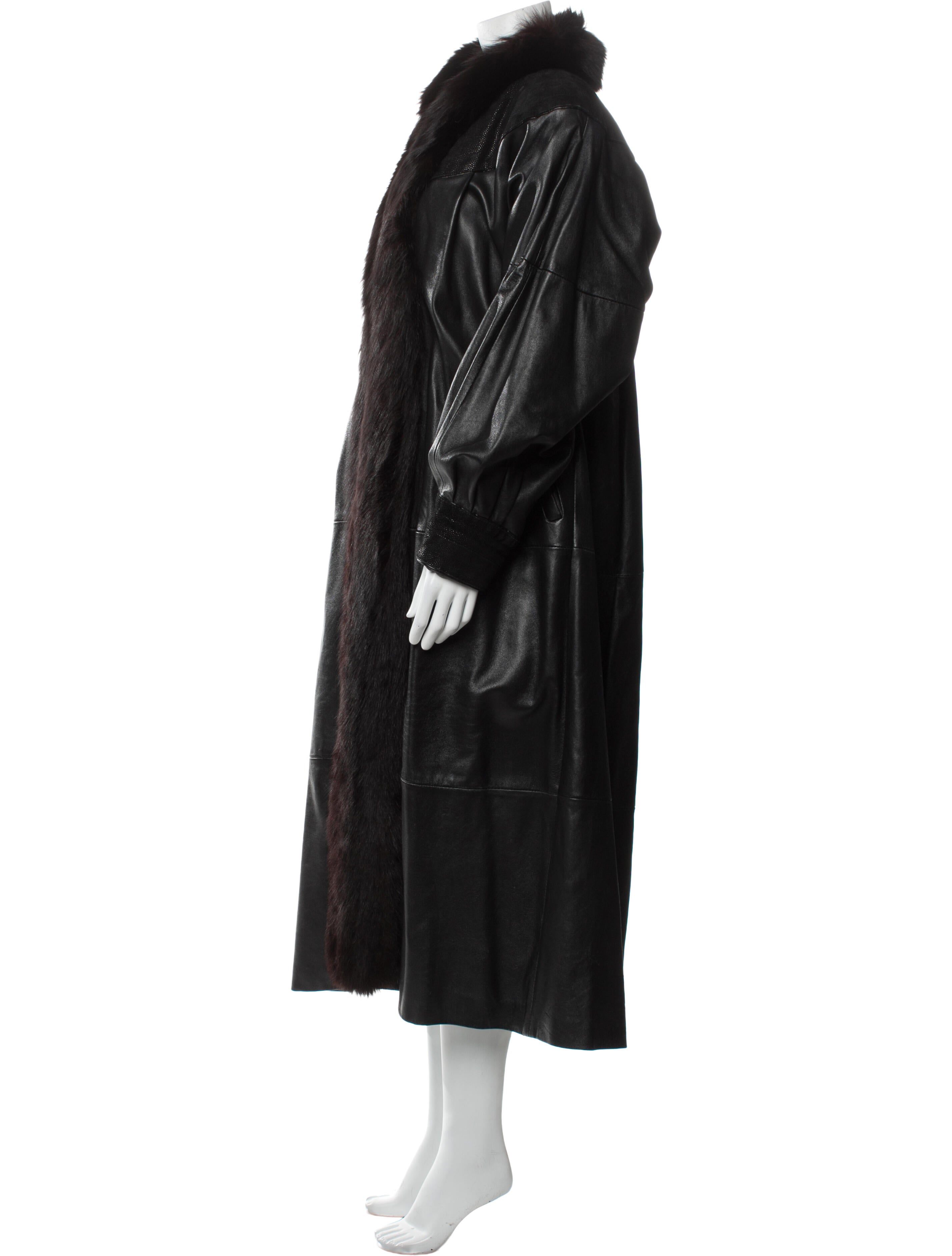 Marvin Richards Vintage Faux Fur Coat