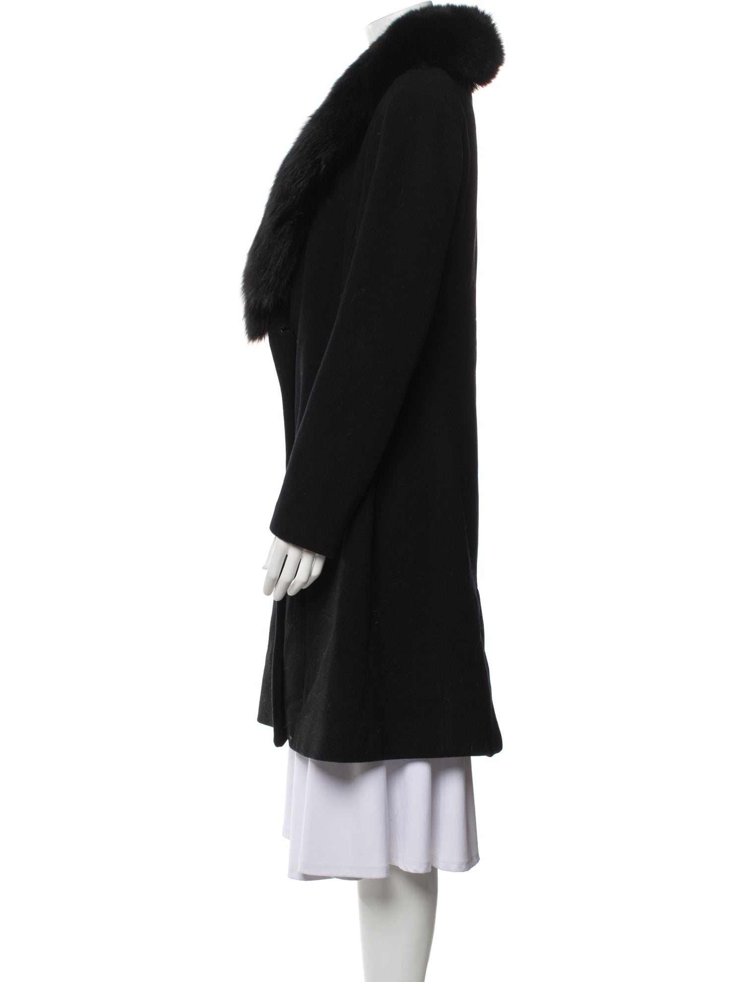 Marvin Richards Wool Fur Coat