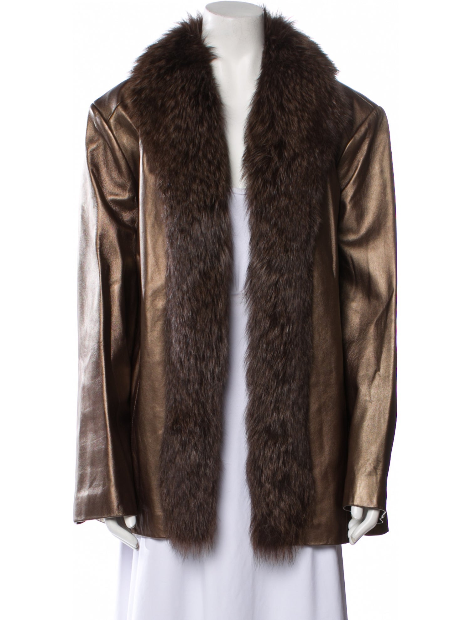 Marvin Richards Leather Fur Jacket