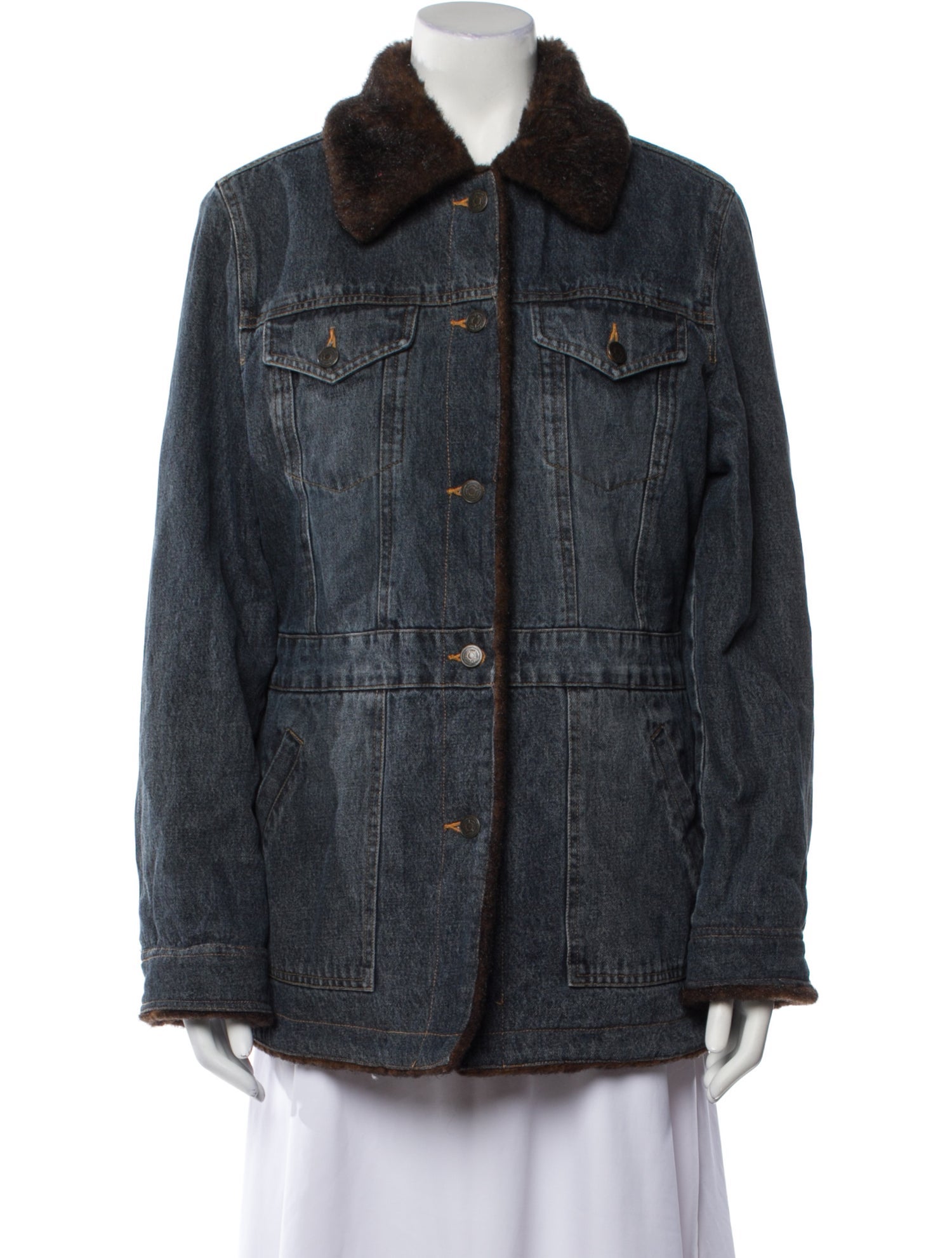 Marvin Richards Faux Fur Coat
