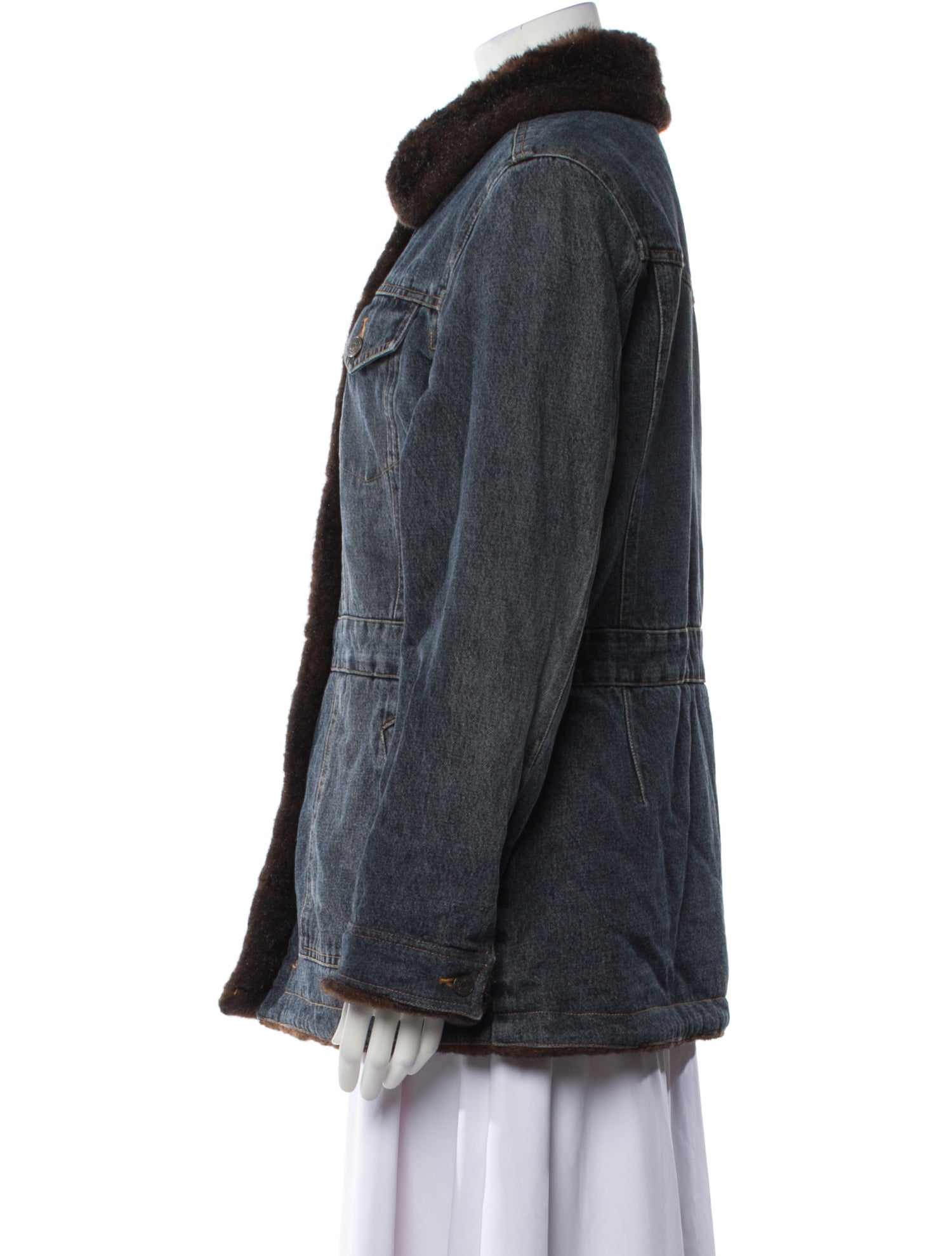 Marvin Richards Faux Fur Coat