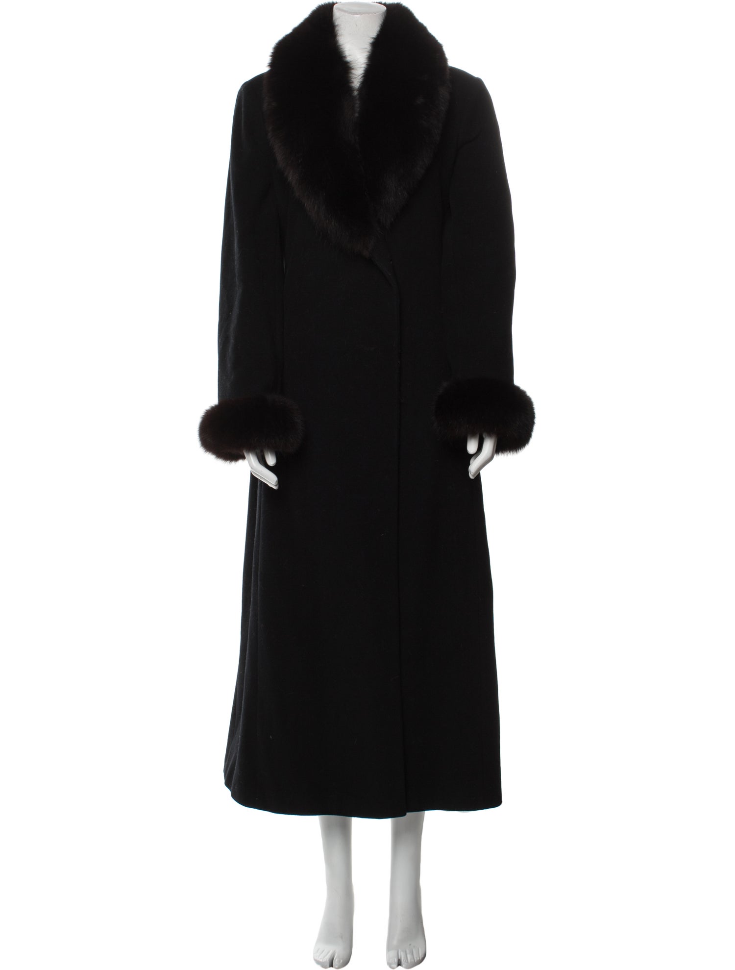 Marvin Richards Wool Fur Coat