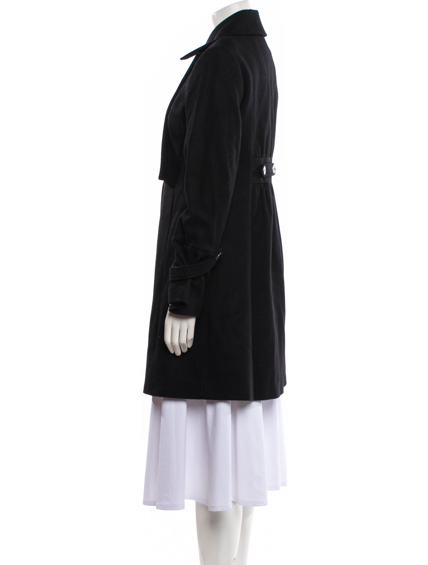 Marvin Richards Wool Trench Coat