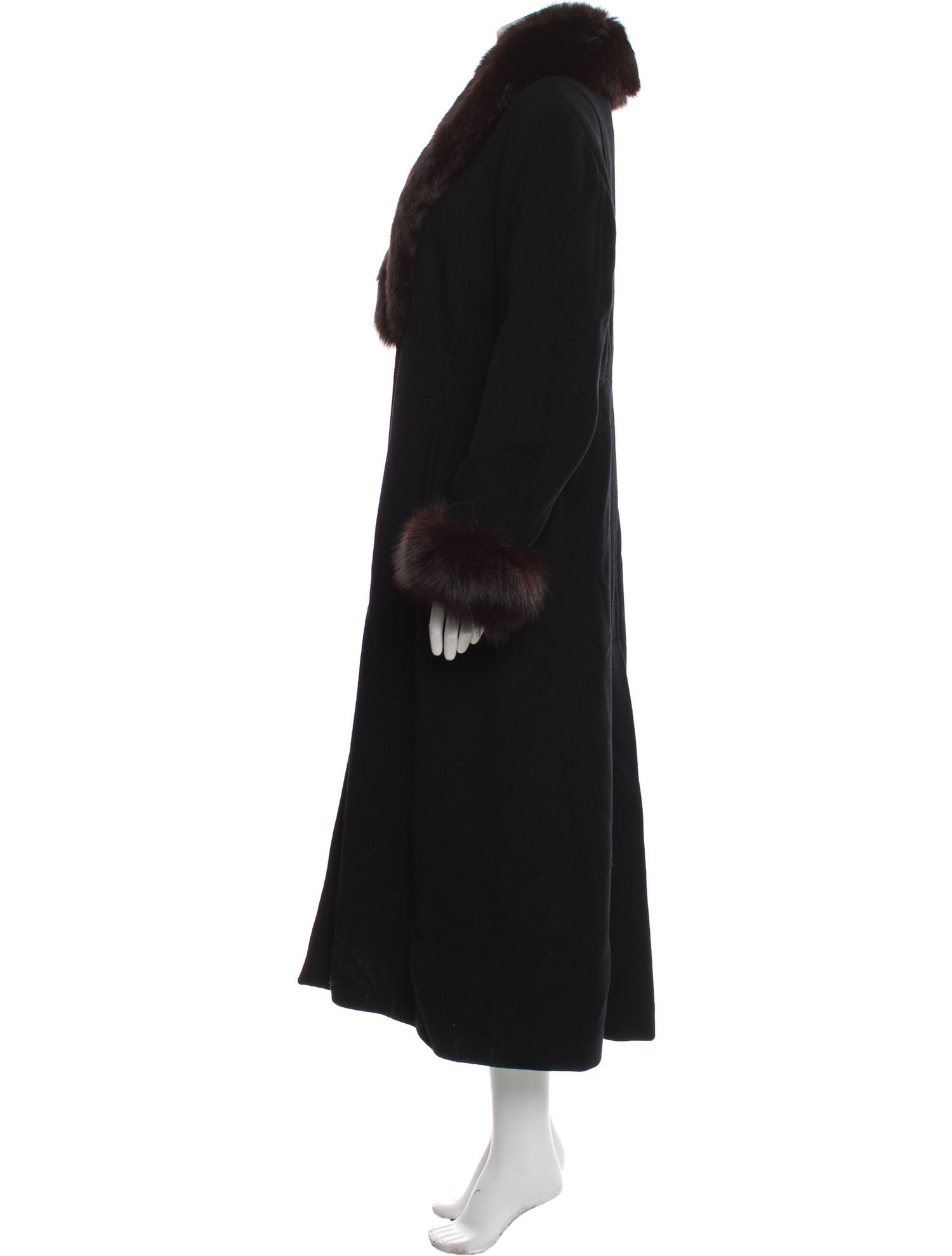Marvin Richards Wool Fur Coat