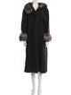 Marvin Richards Wool Faux Fur Coat