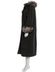 Marvin Richards Wool Faux Fur Coat