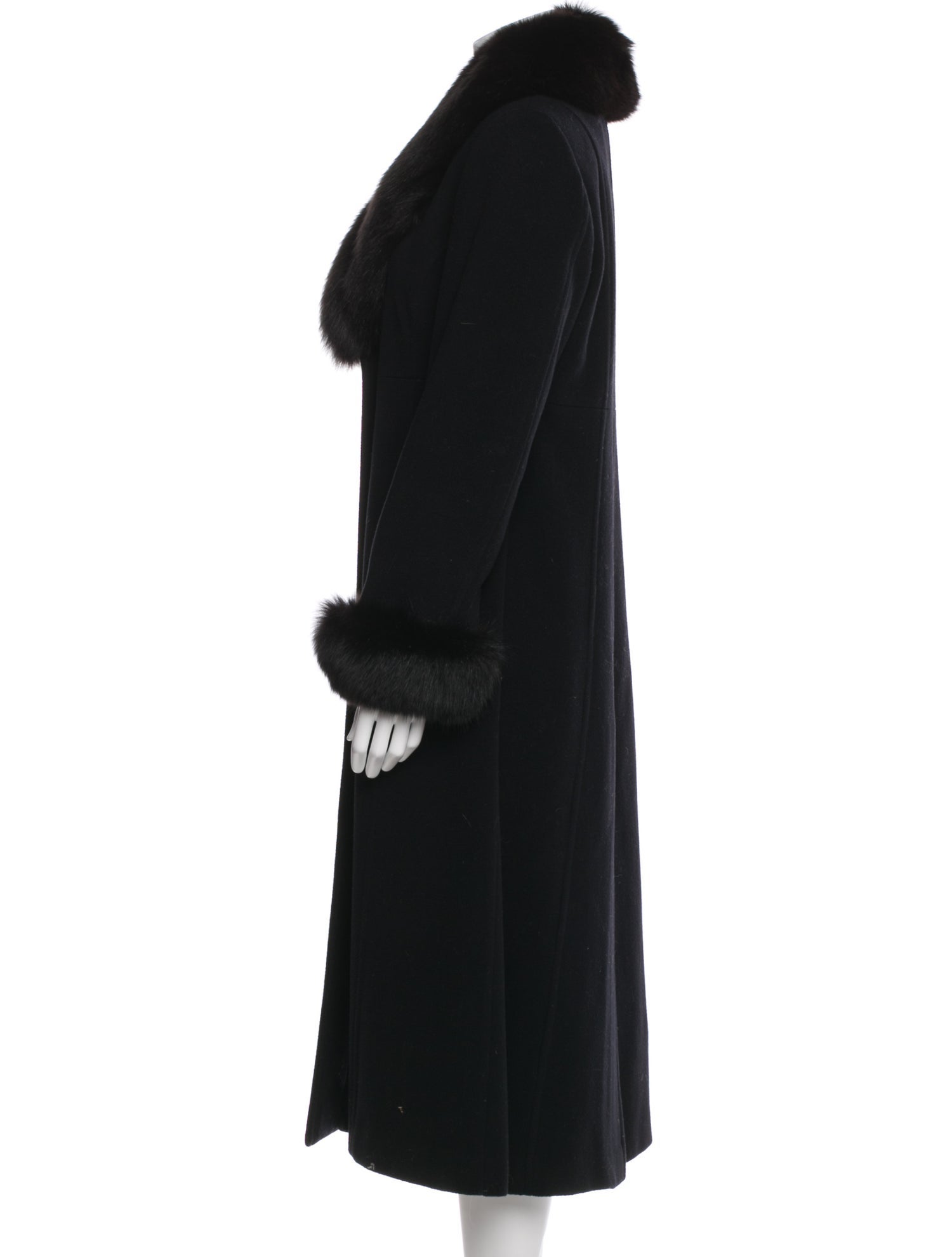 Marvin Richards Wool Fur Coat