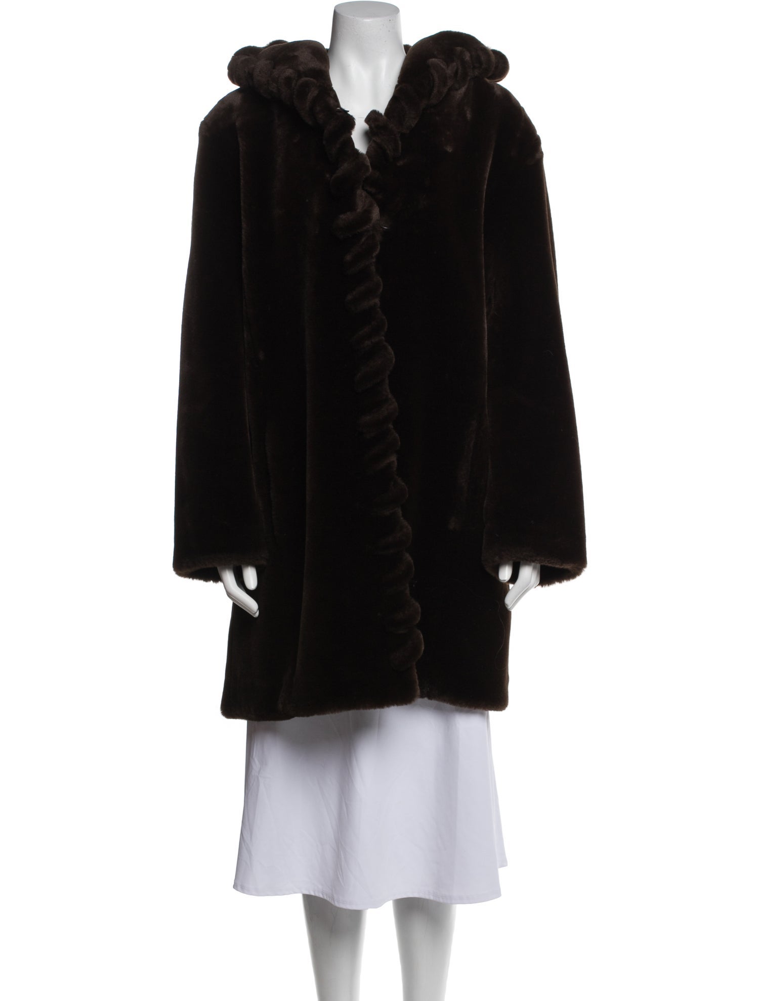 Marvin Richards Faux Fur Coat