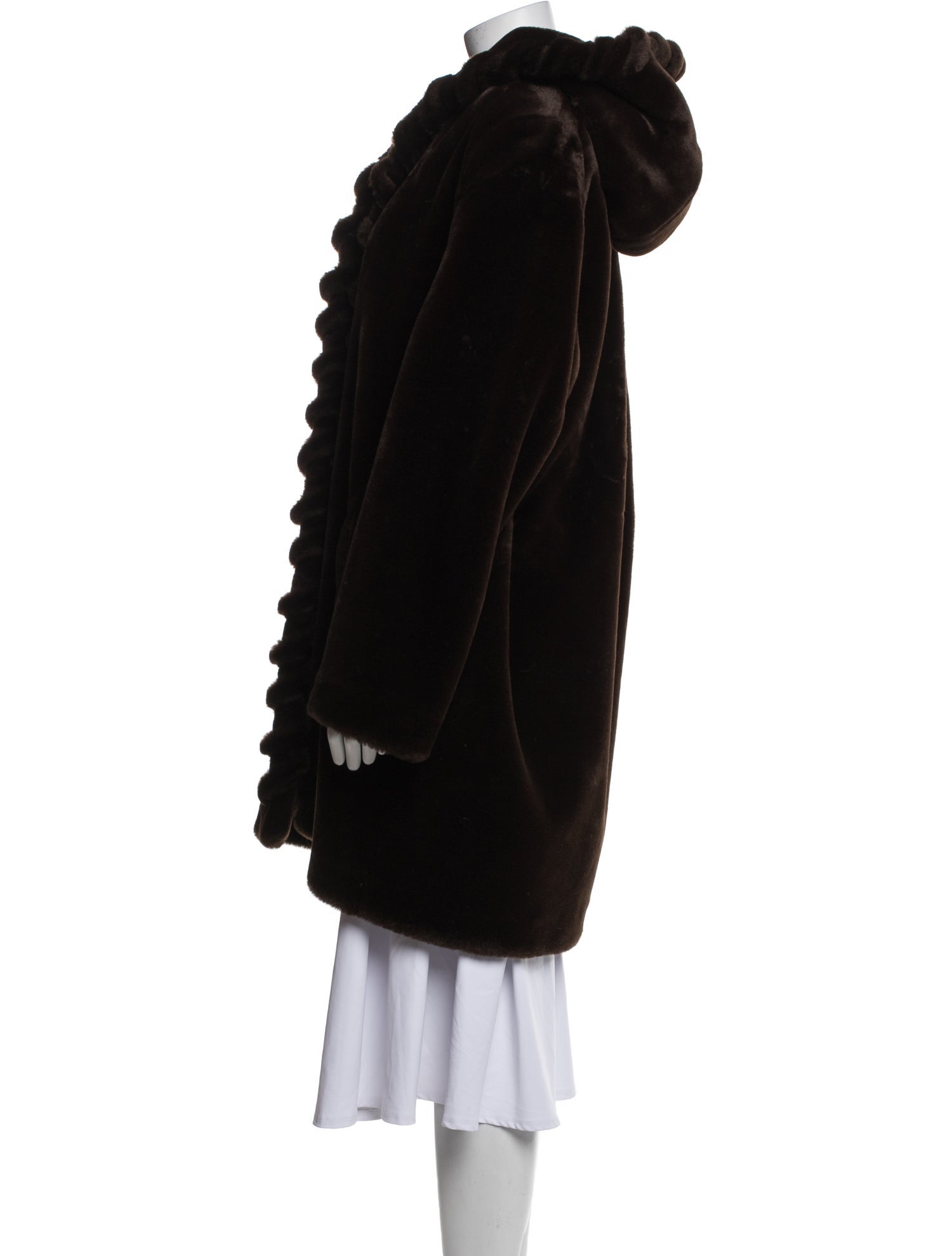 Marvin Richards Faux Fur Coat