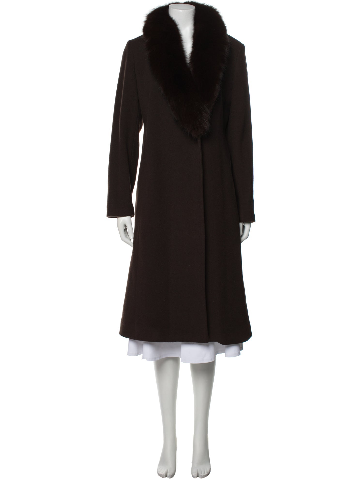 Marvin Richards Wool Fur Coat