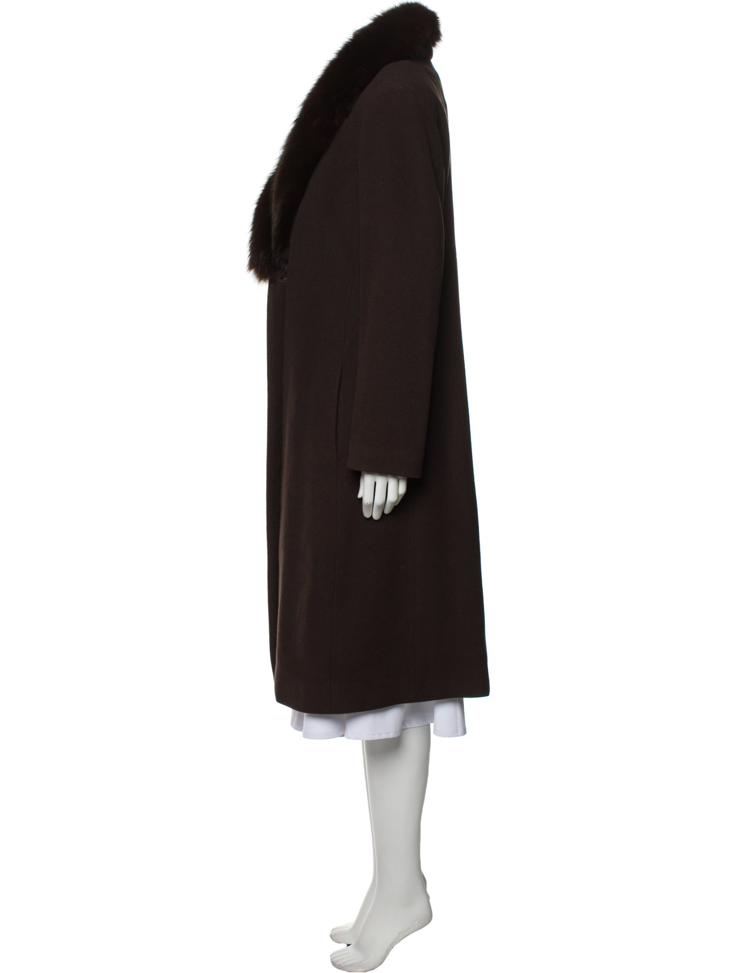 Marvin Richards Wool Fur Coat