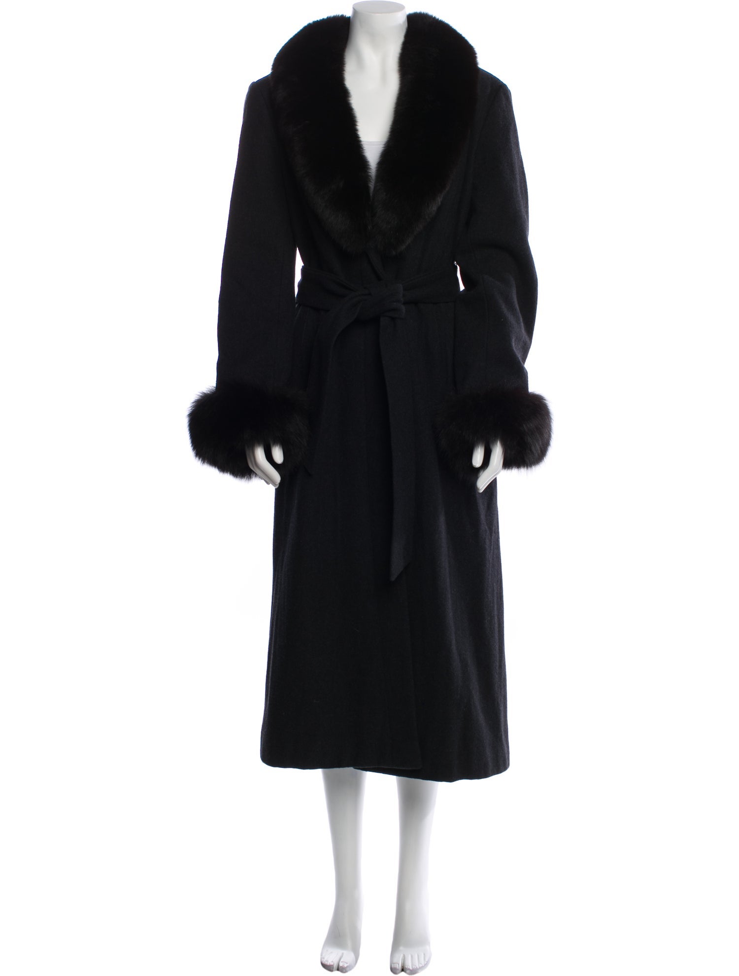 Marvin Richards Wool Fur Coat