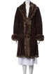 Marvin Richards Leather Faux Fur Coat