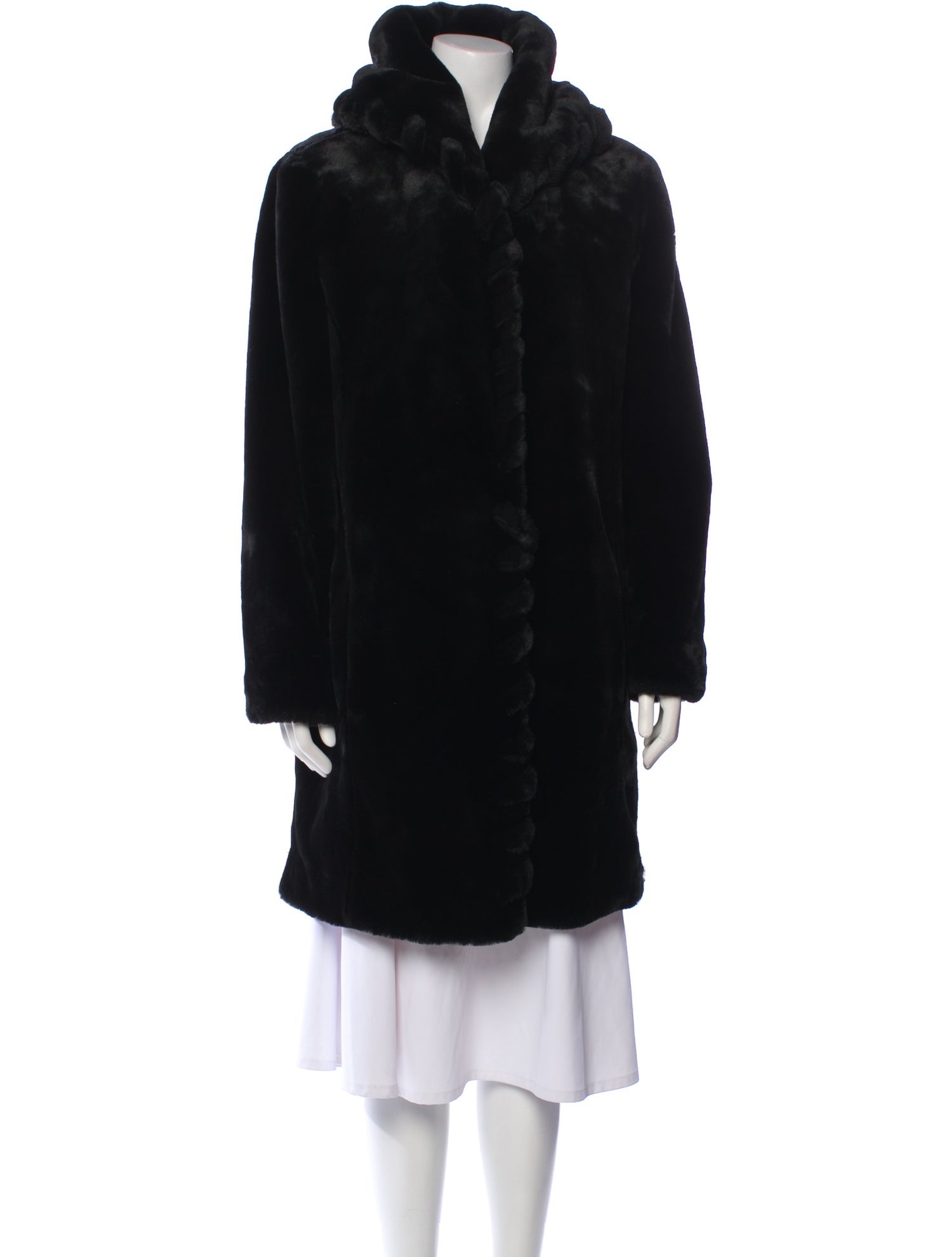Marvin Richards Faux Fur Coat