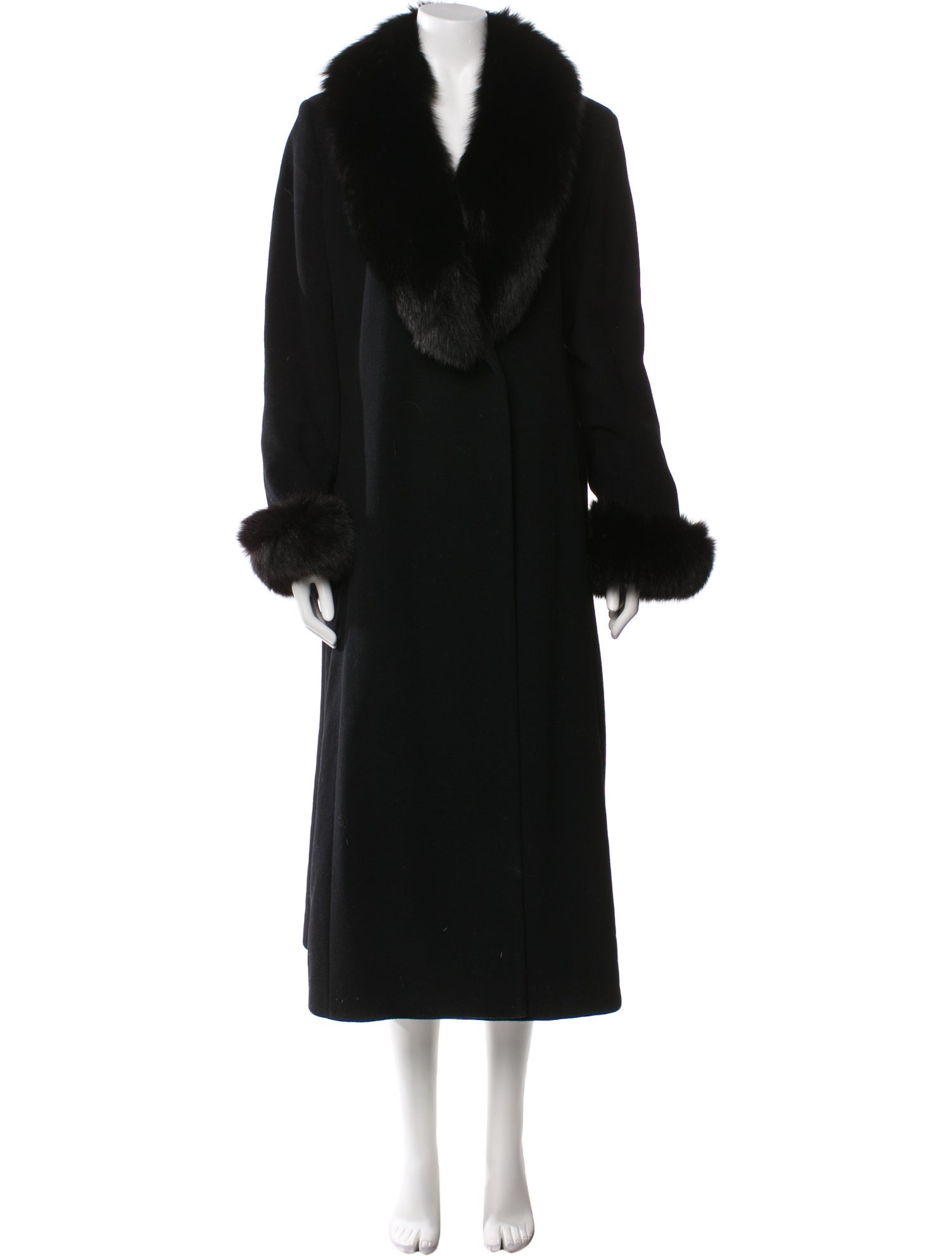 Marvin Richards Wool Fur Coat