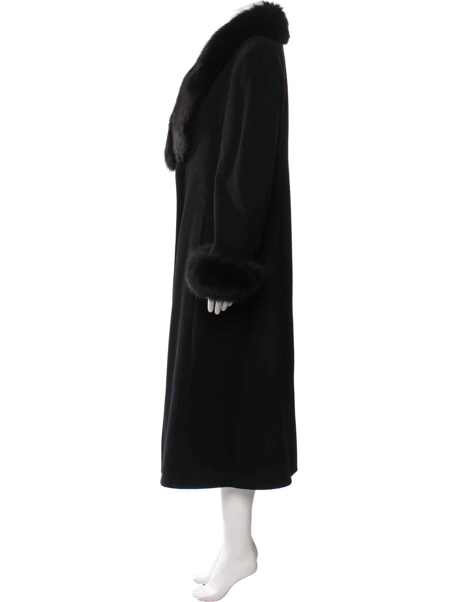 Marvin Richards Wool Fur Coat