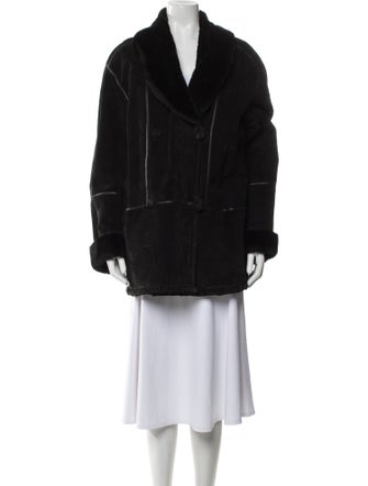 Marvin Richards Shearling Faux Fur Coat