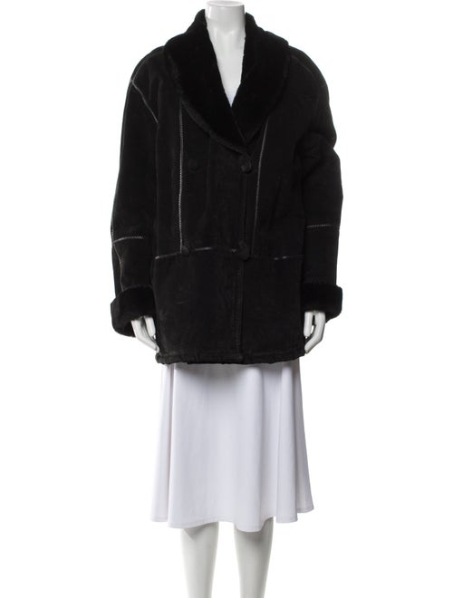 Marvin Richards Shearling Faux Fur Coat