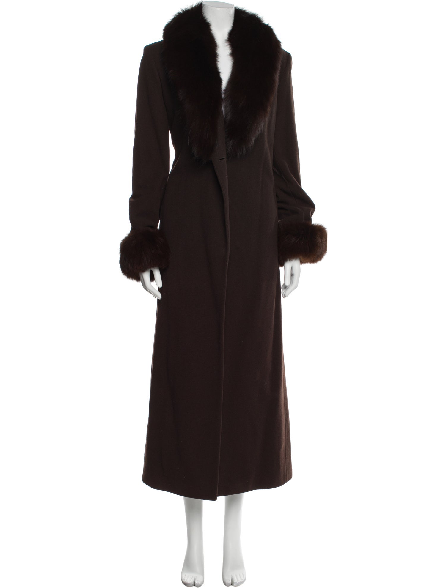 Marvin Richards Vintage Wool Fur Coat