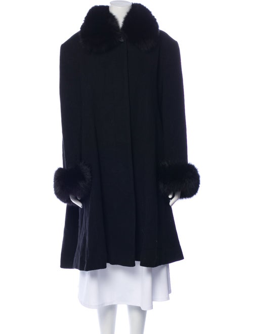 Marvin Richards Lambswool Faux Fur Coat