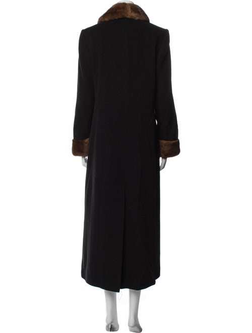 Marvin Richards Wool Faux Fur Coat