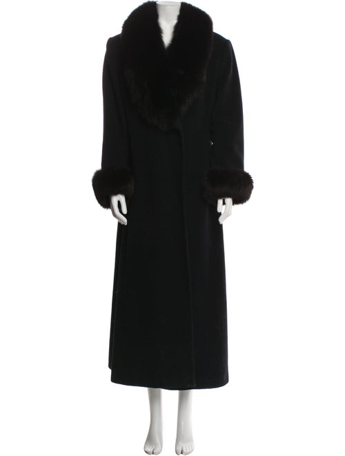 Marvin Richards Lambswool Faux Fur Coat