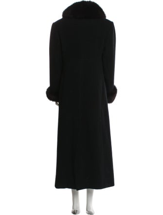 Marvin Richards Lambswool Faux Fur Coat