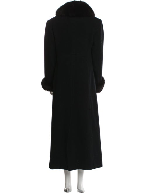 Marvin Richards Lambswool Faux Fur Coat