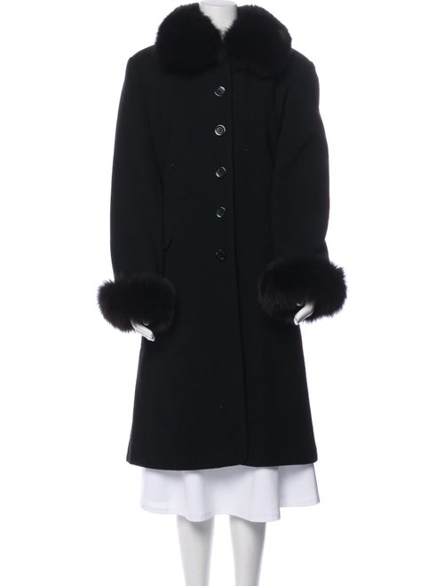 Marvin Richards Lambswool Faux Fur Coat