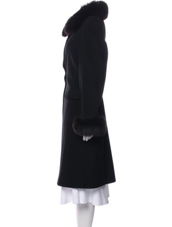 Marvin Richards Lambswool Faux Fur Coat