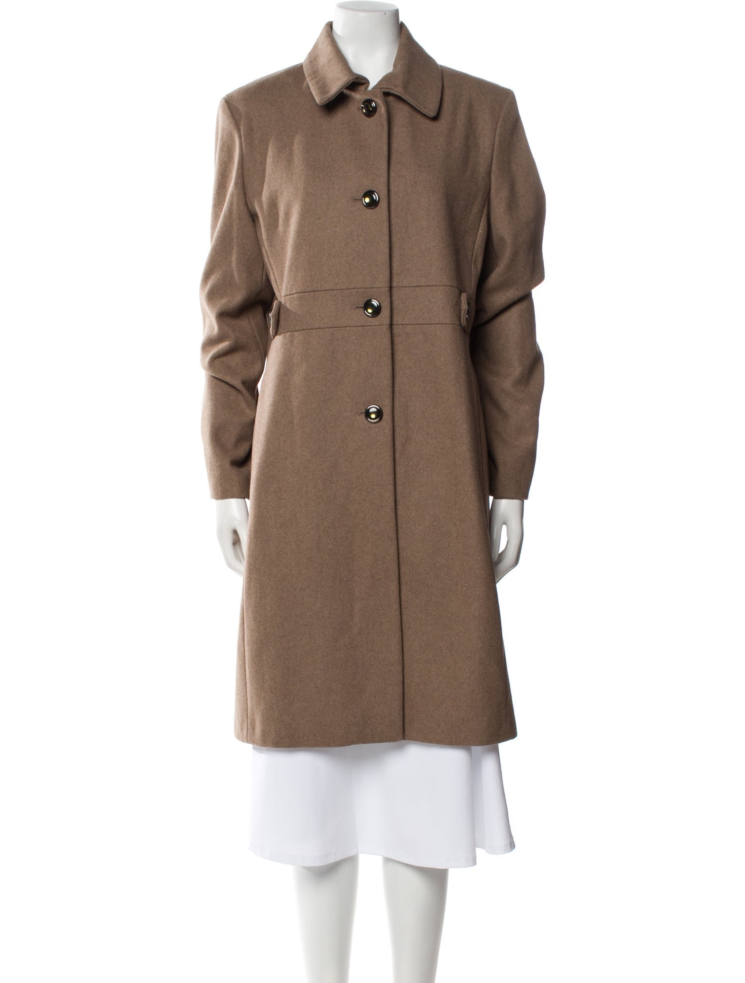 Marvin Richards Wool Trench Coat