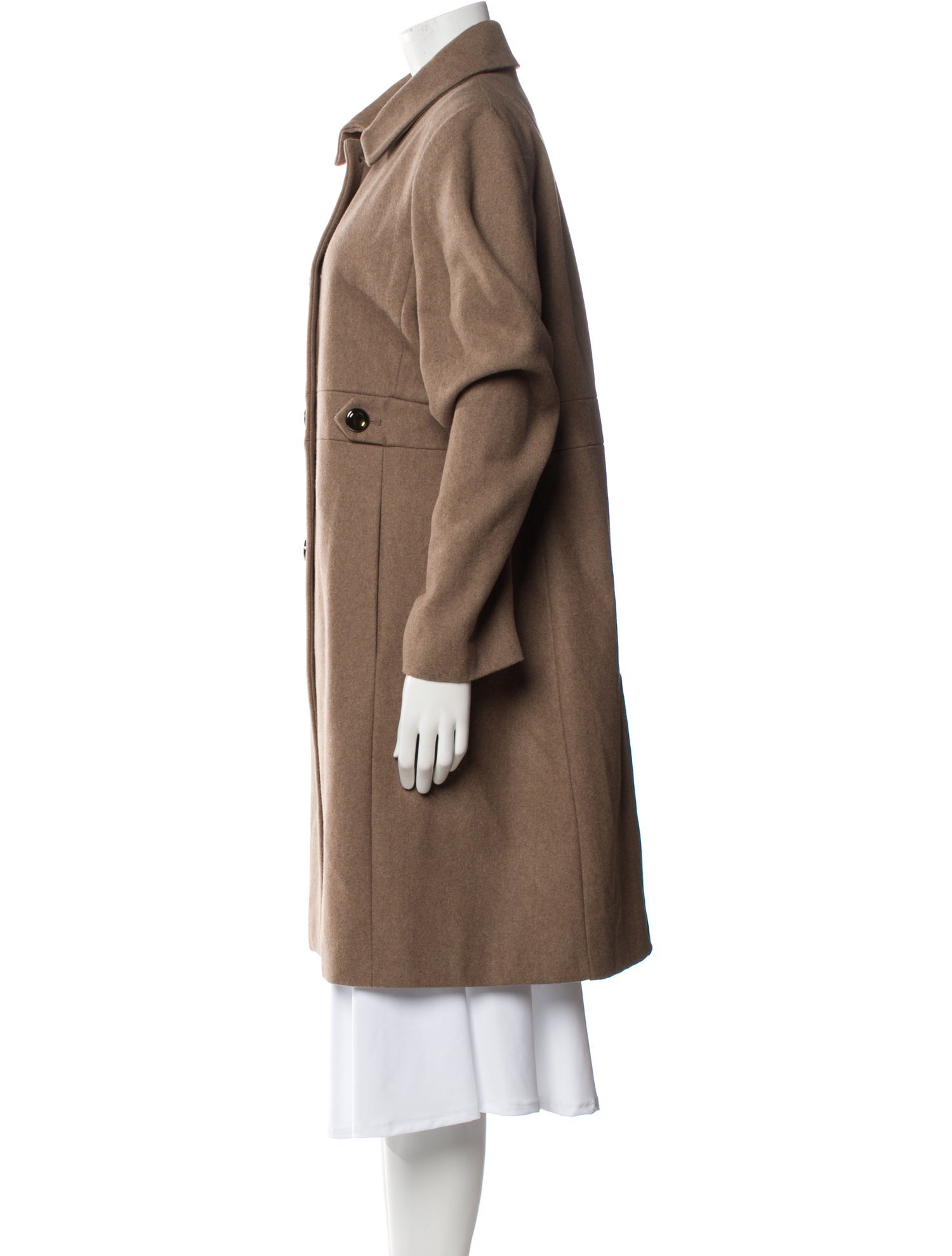 Marvin Richards Wool Trench Coat