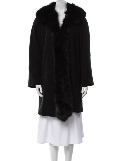 Marvin Richards Lambswool Faux Fur Coat