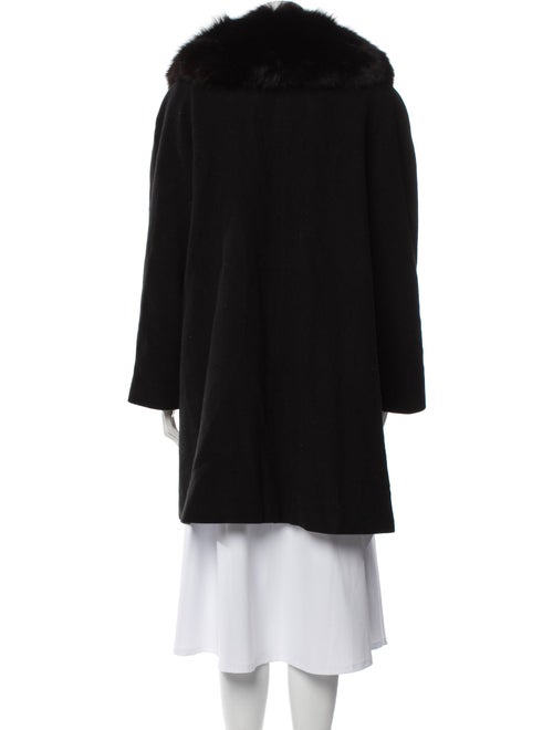 Marvin Richards Lambswool Faux Fur Coat