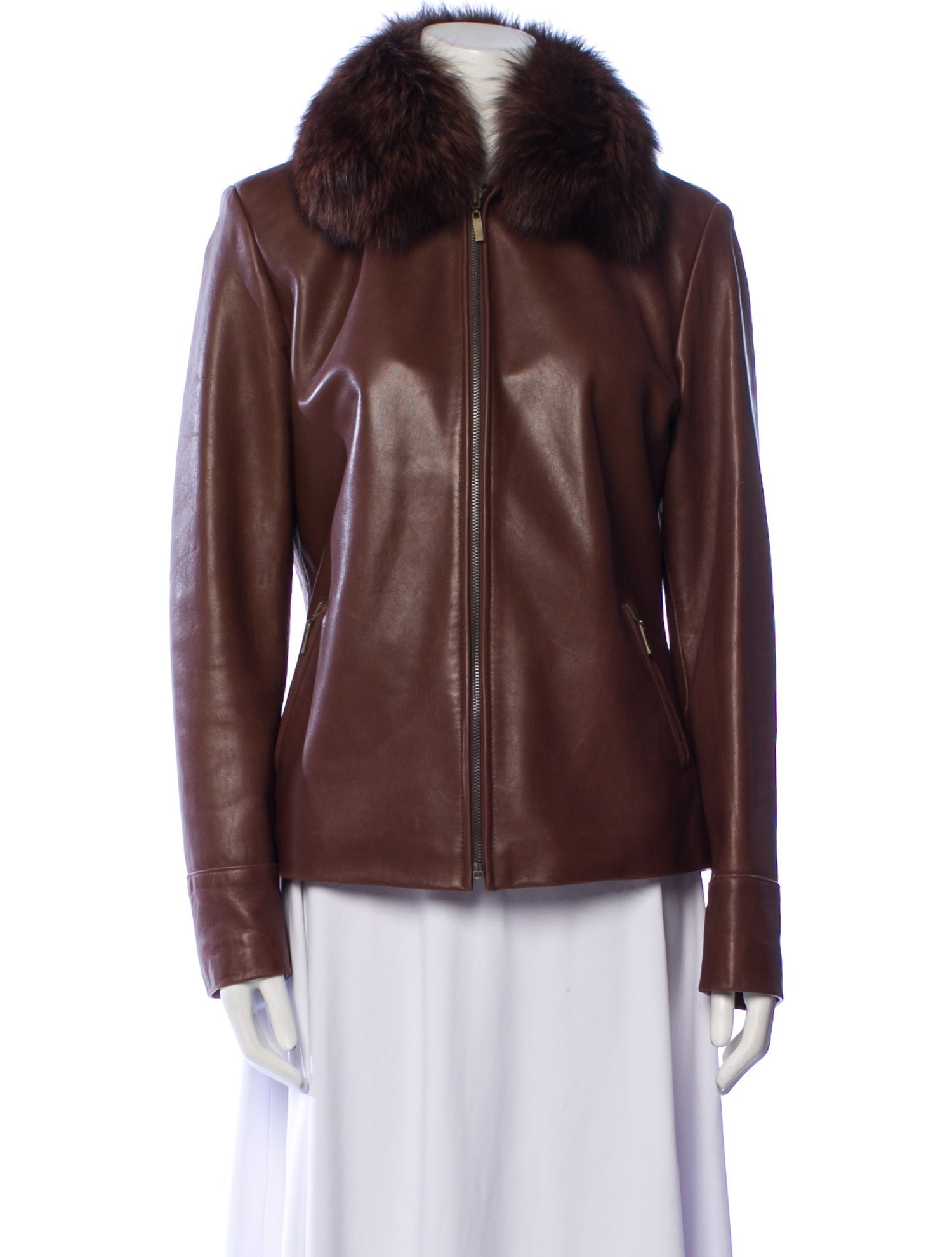 Marvin Richards Leather Fur Jacket