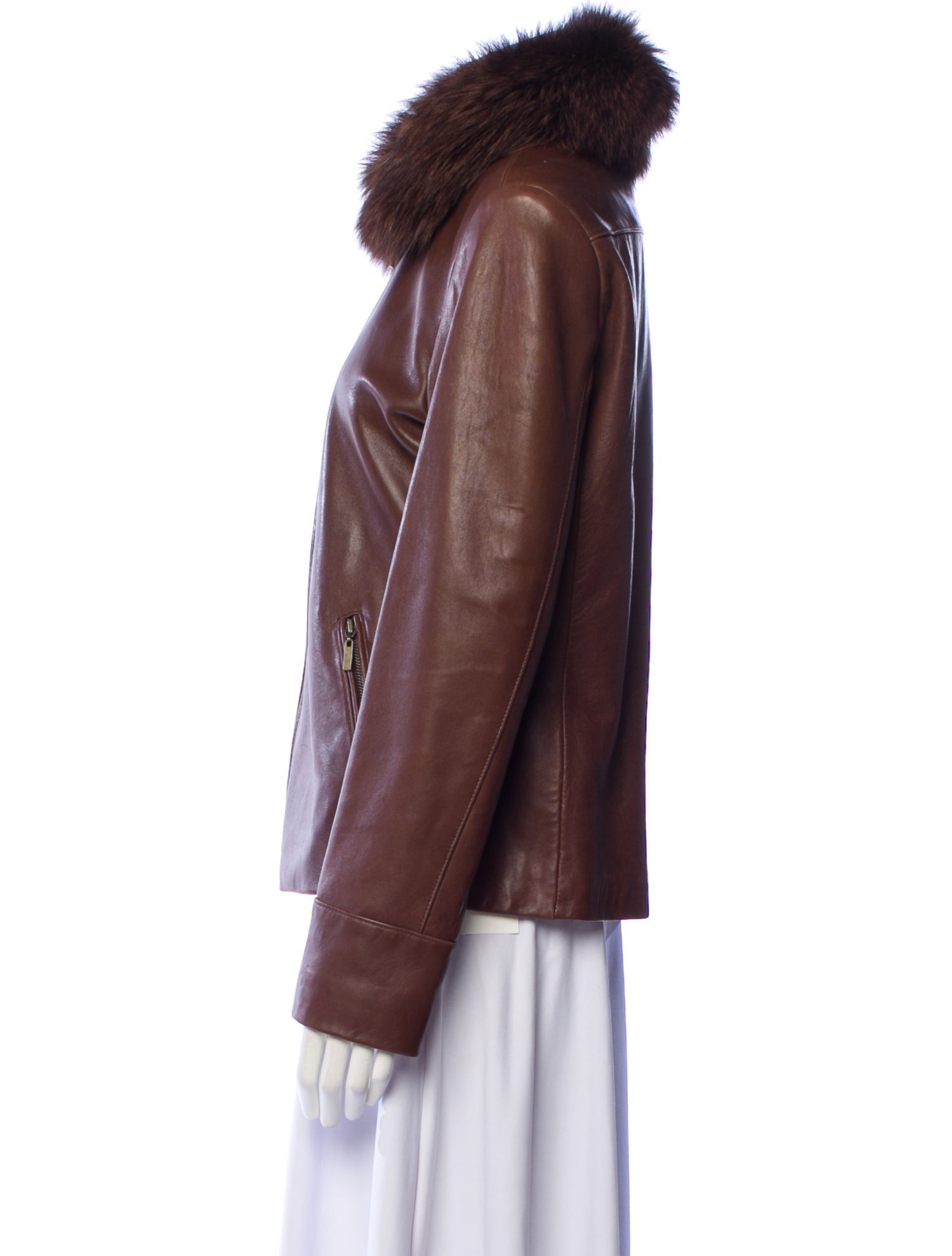 Marvin Richards Leather Fur Jacket
