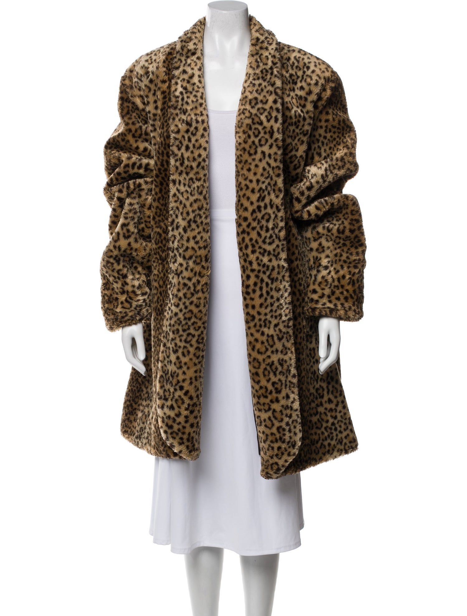 Marvin Richards Animal Print Coat