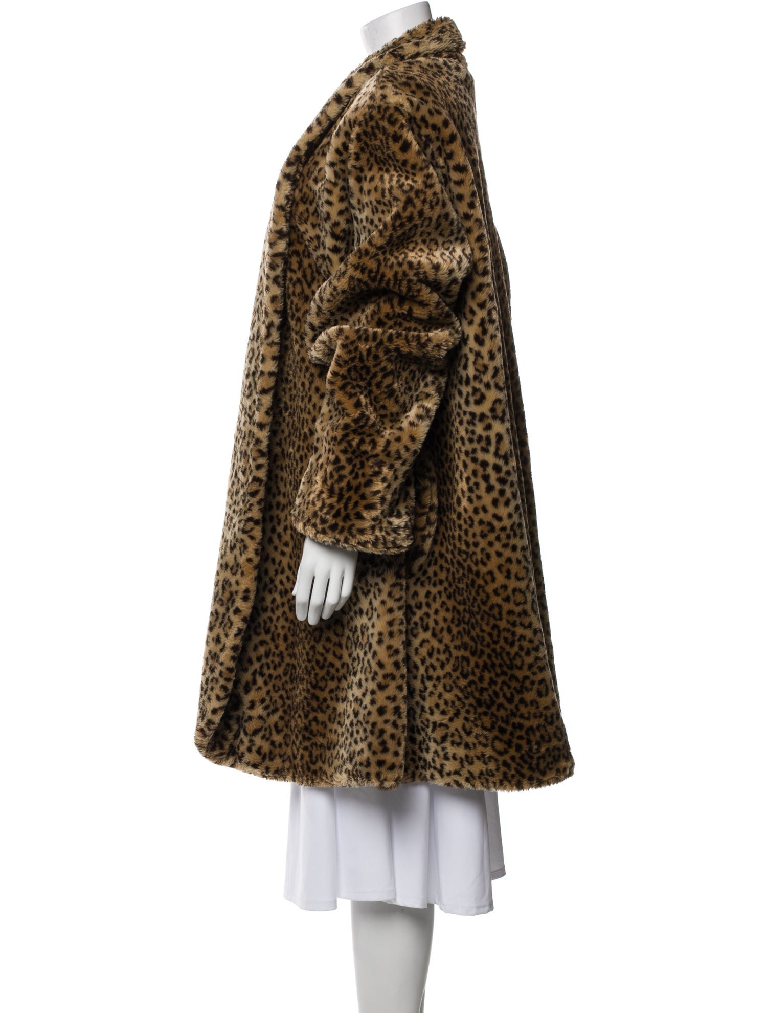 Marvin Richards Animal Print Coat