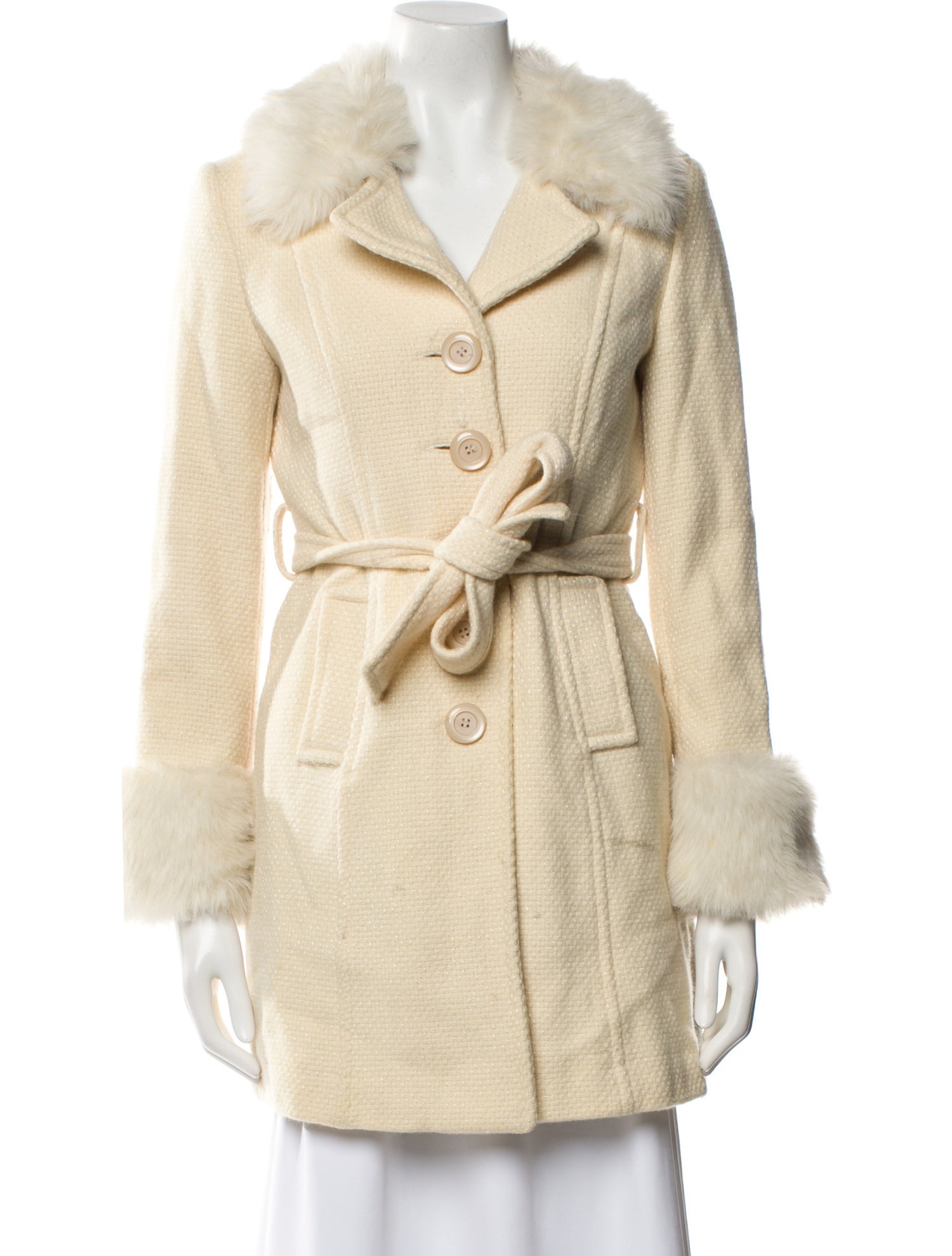 Marvin Richards Faux Fur Coat