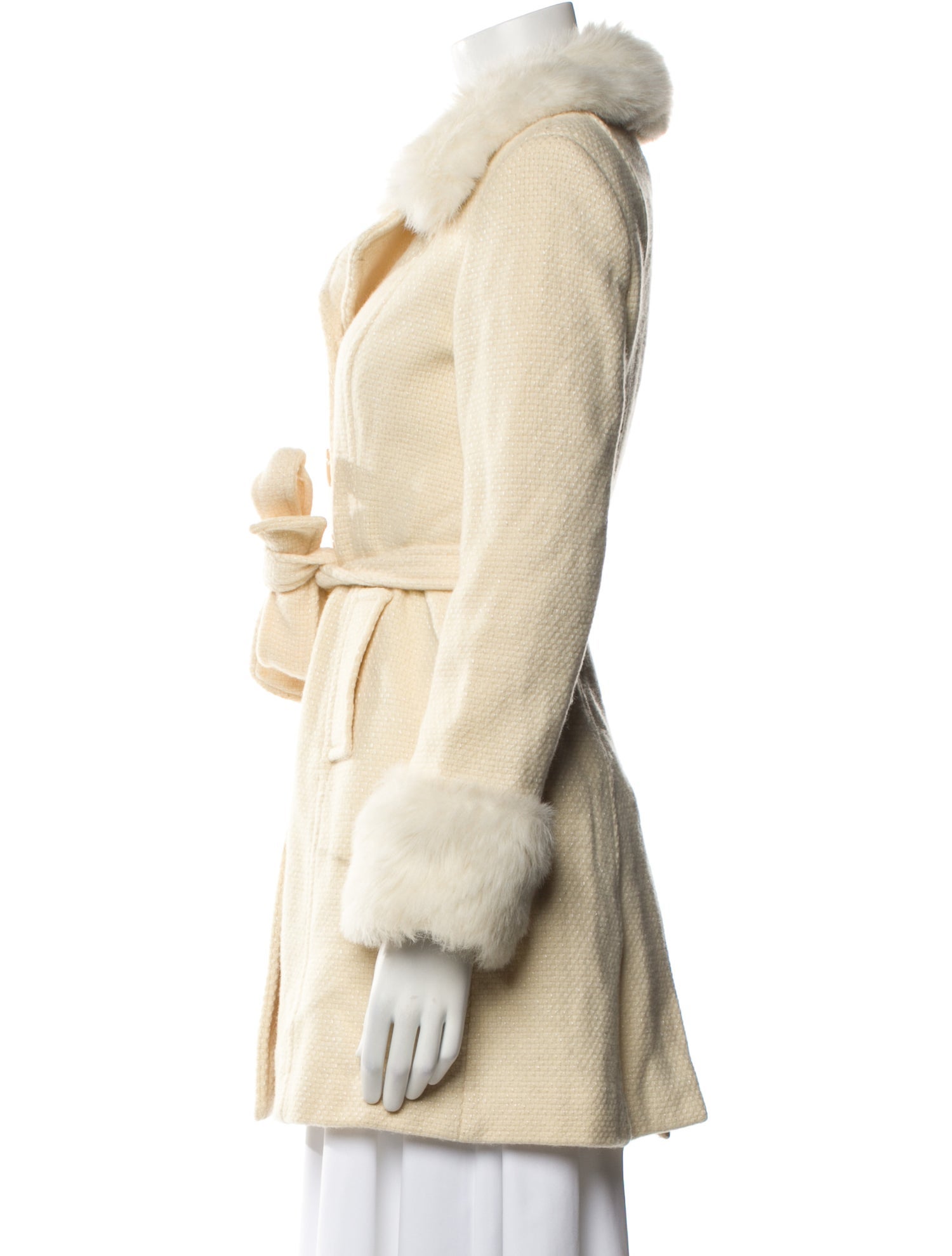 Marvin Richards Faux Fur Coat