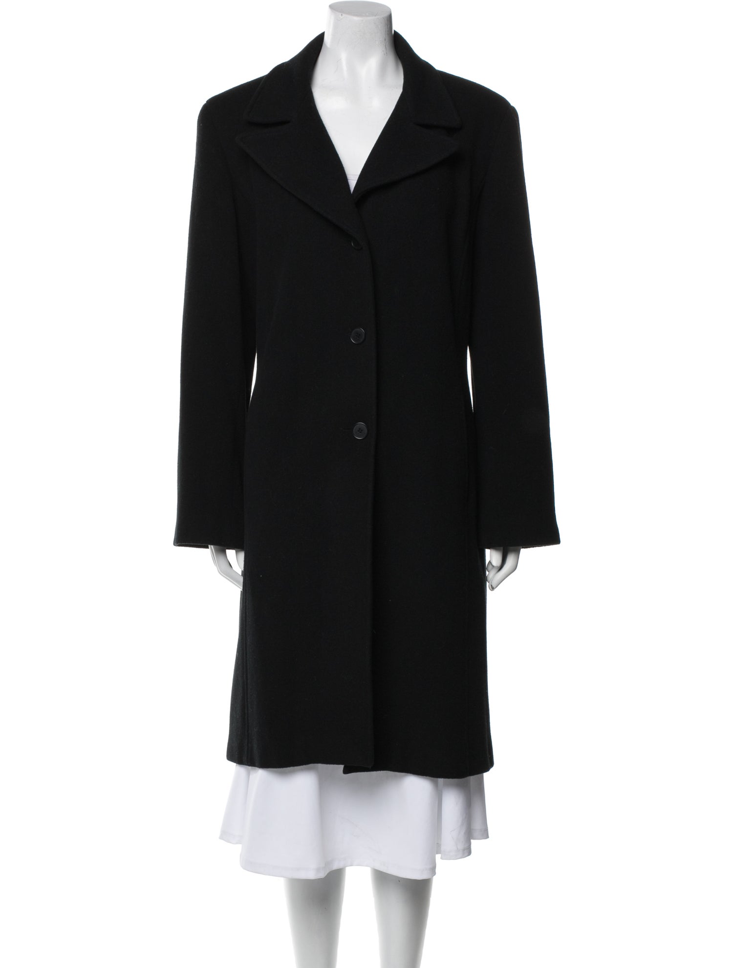 Marvin Richards Wool Faux Fur Coat